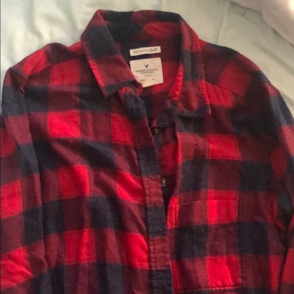 American Eagle Buffalo Plaid Flannel 